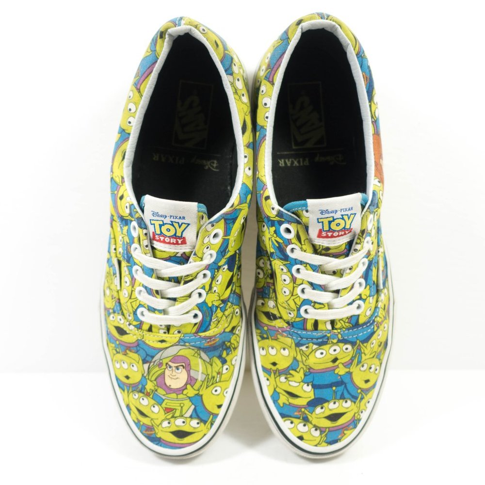 Vans Disney Toy Story Alien Glow In The Dark Sneakers… Gem